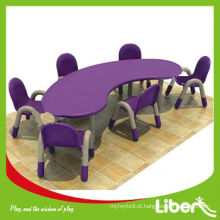 Mesas e cadeiras de plástico para crianças LE.ZY.159